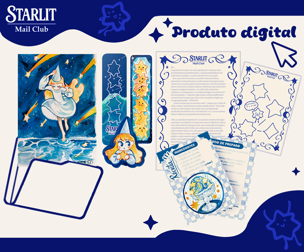 Starlit Mail Club - 1º edição (DIGITAL)